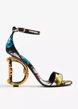 Сандалии Dolce&Gabbana Baroque DG, рисунок