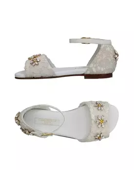 Сандалии Dolce&Gabbana, белый