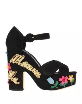 Сандалии Dolce&Gabbana, черный