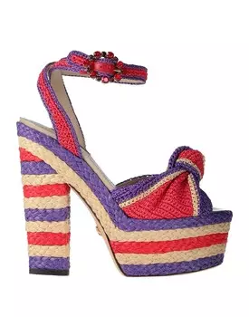 Сандалии Dolce&Gabbana, фиолетовый