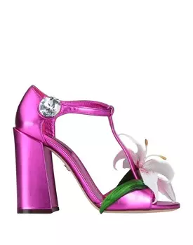 Сандалии Dolce&Gabbana, гранат