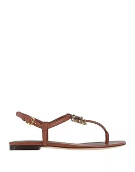 Сандалии Dolce&Gabbana, коричневый