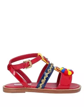 Сандалии Dolce&Gabbana, красный