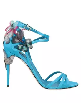Сандалии Dolce&Gabbana, лазурный