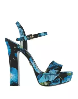 Сандалии Dolce&Gabbana, лазурный