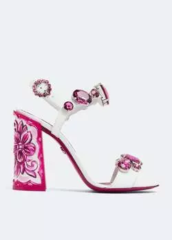 Сандалии Dolce&Gabbana Patent Leather, рисунок
