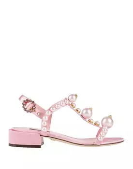 Сандалии Dolce&Gabbana, розовый