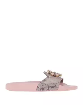 Сандалии Dolce&Gabbana, розовый