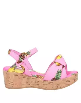 Сандалии Dolce&Gabbana, розовый