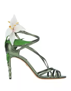 Сандалии Dolce&Gabbana, зеленый