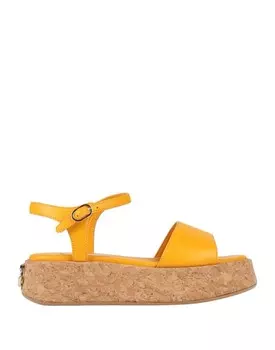 Сандалии Dolce&Gabbana, желтый