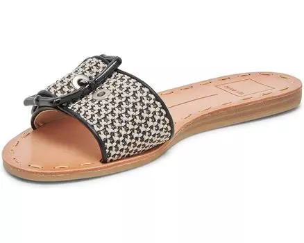 Сандалии Dolce Vita Dasa, цвет Black/Natural Raffia