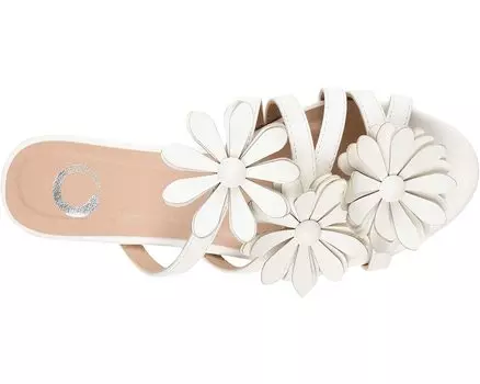 Сандалии Dolliah Slide Journee Collection, белый