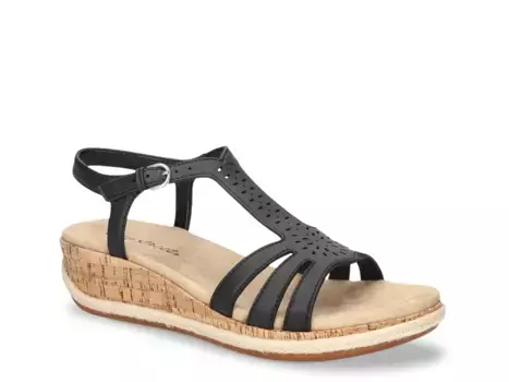 Сандалии Dorinda Wedge Sandal Easy Street, черный