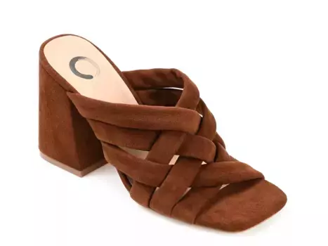 Сандалии Dorisa Slide Journee, Dark Brown