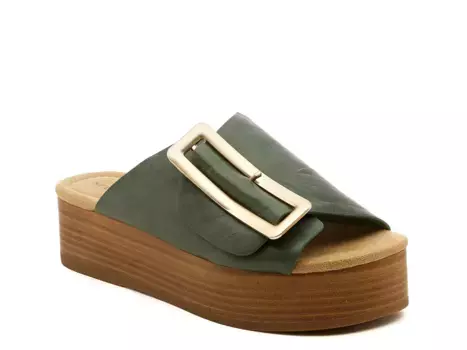 Сандалии Dover Platform Sandal Kelsi Dagger Brooklyn, темно-зеленый