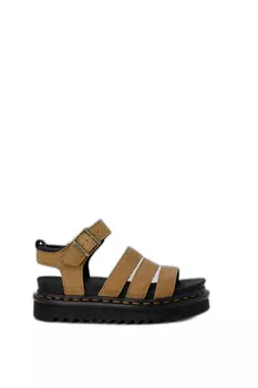 Сандалии Dr. Martens кожаные, бежевый