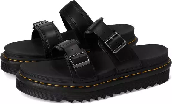 Сандалии Dr. Martens Myles, цвет Black Brando