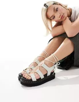 Сандалии Dr Martens Nartilla дымчато-мятного цвета