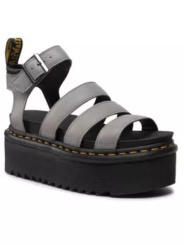 Сандалии Dr. Martens, серый