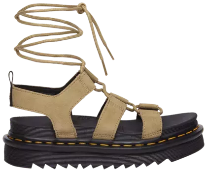 Сандалии Dr. Martens Wmns Nartilla Tumbled Leather Gladiator Sandal 'Savannah Tan', загар