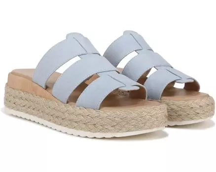 Сандалии Dr. Scholl's Electric Espadrille, цвет Summer Blue Microfiber