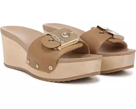 Сандалии Dr. Scholl's Original Life Slide, цвет Tan Leather