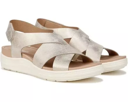 Сандалии Dr. Scholl's Time Off Sea, цвет Light Gold