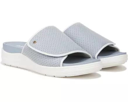 Сандалии Dr. Scholl's Time Off Set Slide, цвет Summer Blue Microfiber