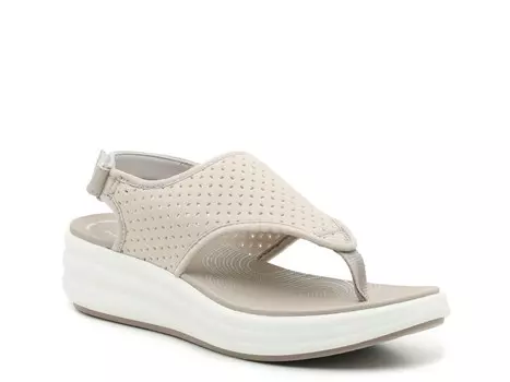 Сандалии Drift Blossom Clarks, светло-серо-коричневый
