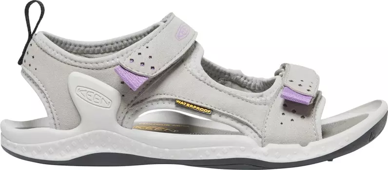 Сандалии Drift Creek с двумя ремешками — женские KEEN, серый