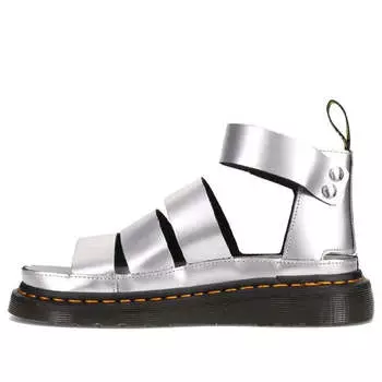 Сандалии drmartens clarissa thick sole sandals silver Dr. Martens, серебряный