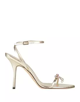 Сандалии Dsquared2, платина