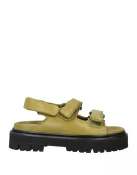 Сандалии Dsquared2, серо-зеленый