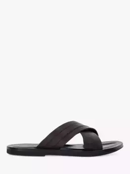 Сандалии Dune Frankos Cross Strap Leather, коричневый