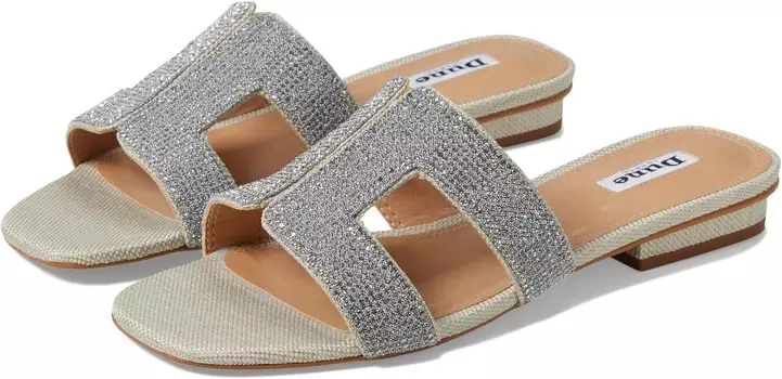 Сандалии Dune London Loupe, серебряный