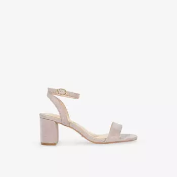 Сандалии Dune Melini на широкой колодке с квадратным каблуком, синий