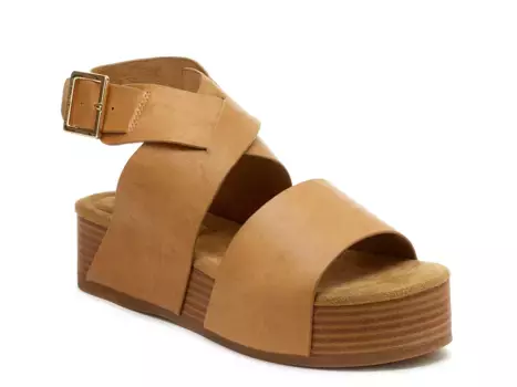 Сандалии Dunes Platform Sandal Kelsi Dagger Brooklyn, цвет tan