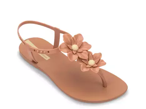 Сандалии Duo Flowers Sandal Ipanema, коричневый/желтый