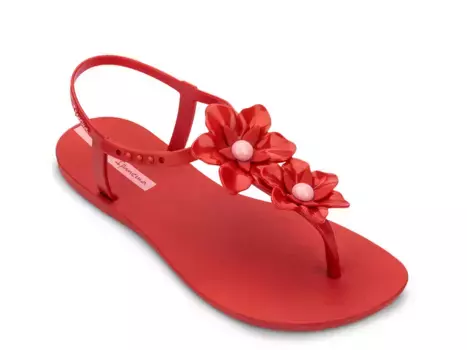 Сандалии Duo Flowers Sandal Ipanema, красный/розовый