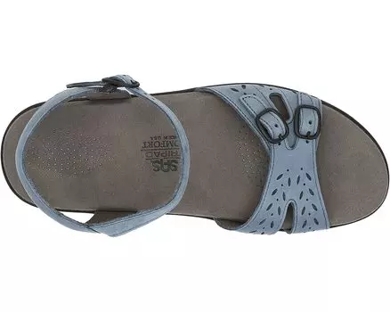 Сандалии Duo SAS, джинсовая ткань