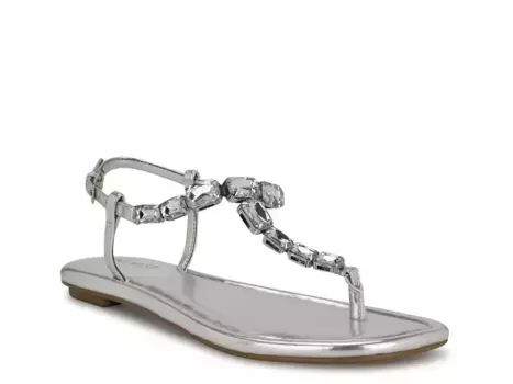 Сандалии Dynasti Nine West, Silver Metallic