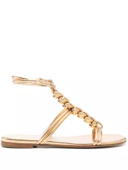 Сандалии Джанвито Росси Капуа Gianvito Rossi, золотой