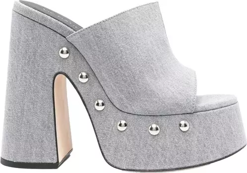 Сандалии джинсовые Vic Mati, серый