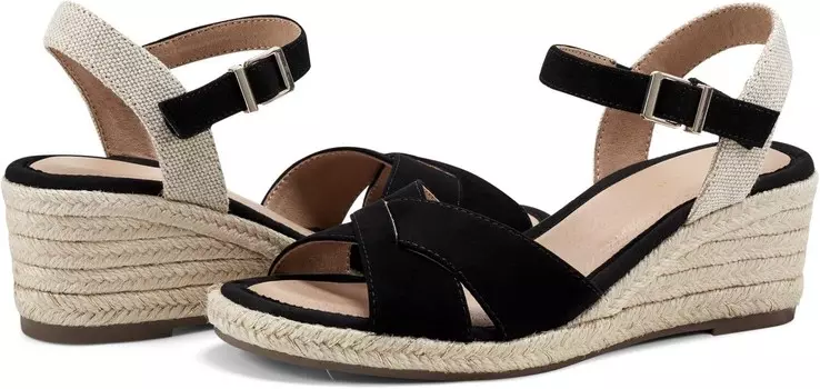 Сандалии Easy Spirit Shandra, цвет Black Suede