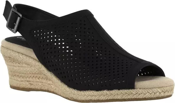 Сандалии Easy Street Stacy, цвет Black Linen Print