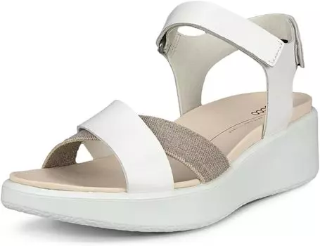 Сандалии ECCO Flowt Wedge Luxury Crossband, белый