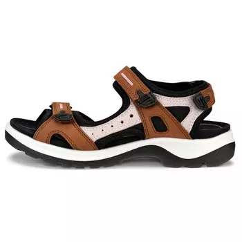 Сандалии Ecco Women's Offroad Yucatan Sandal, цвет Mink/Violet Ice