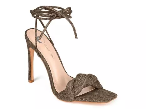 Сандалии Edelie из коллекции Journee Journee Collection, темно-коричневый