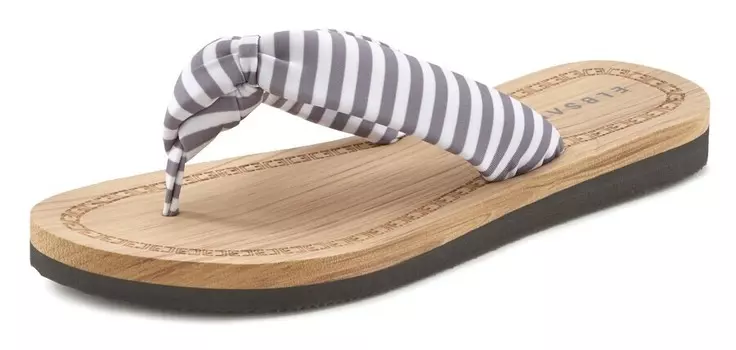 Сандалии Elbsand T-Bar Sandals, темно-серый